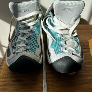Keen Aqua and Gray Athletic Shoes